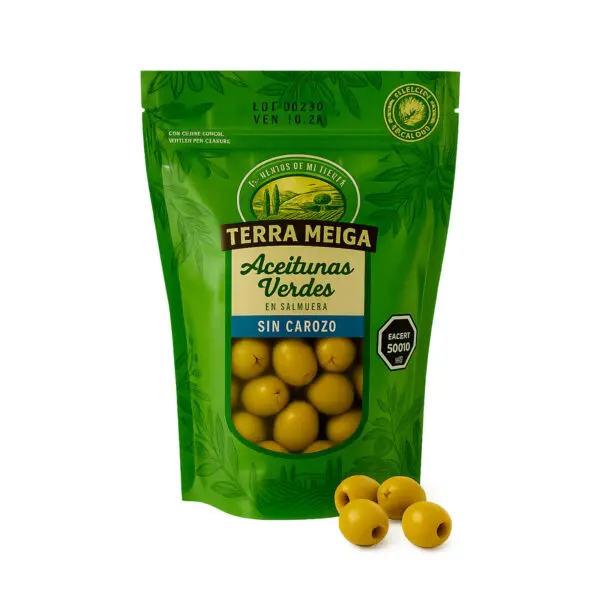 Aceitunas Terra Meiga s/Carozo 425grs