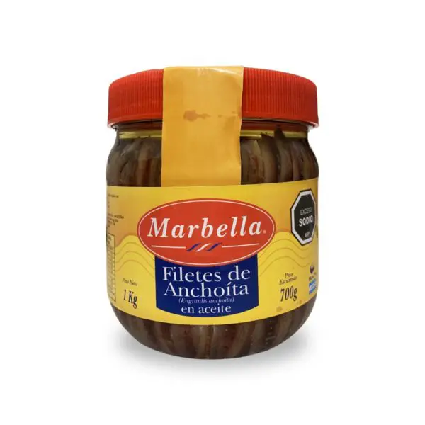 Anchoas fileteadas Marbella 1kg