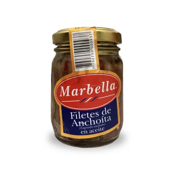 Anchoas fileteadas Marbella 90 gr