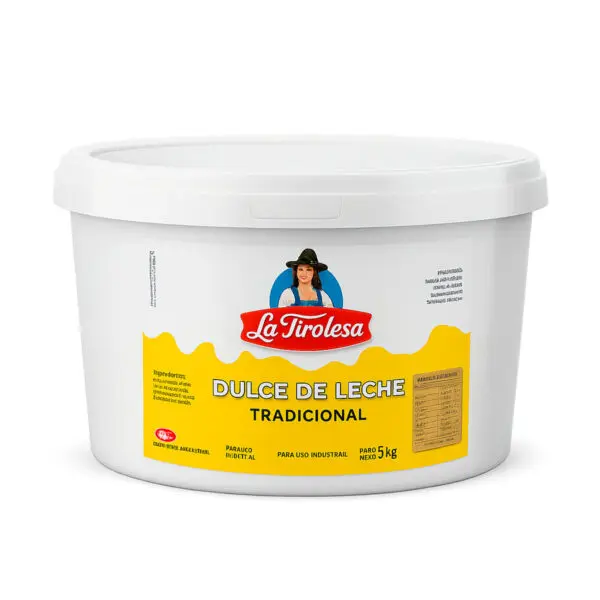 Dulce de Leche 5kg Tradicional Tirolesa