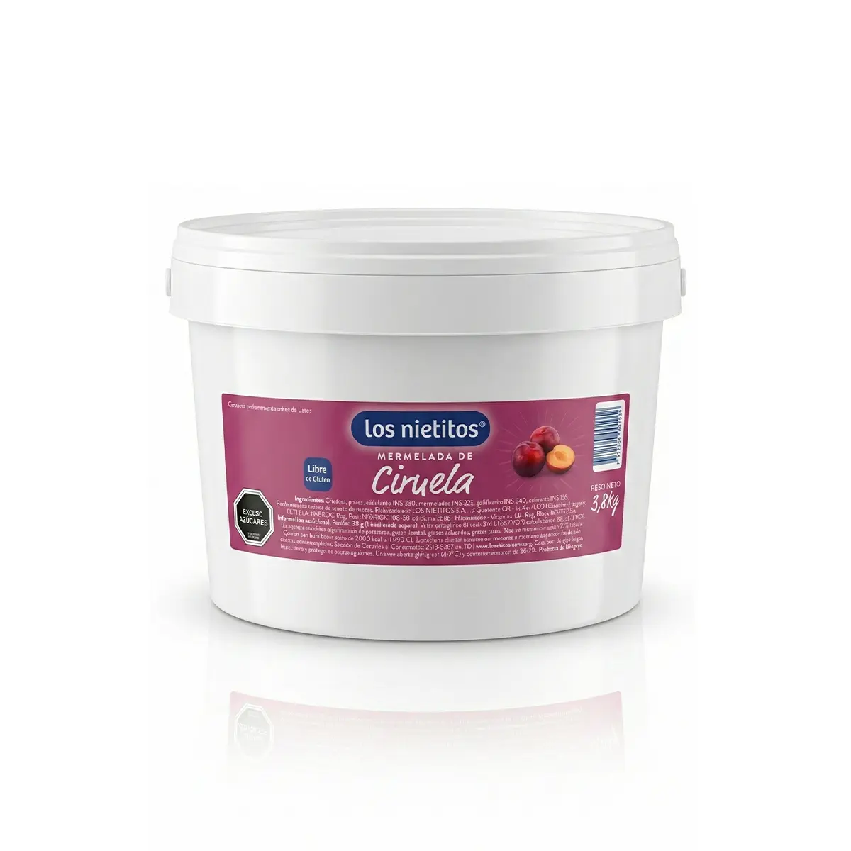 Mermelada Los Nietitos Ciruela 3.8kg