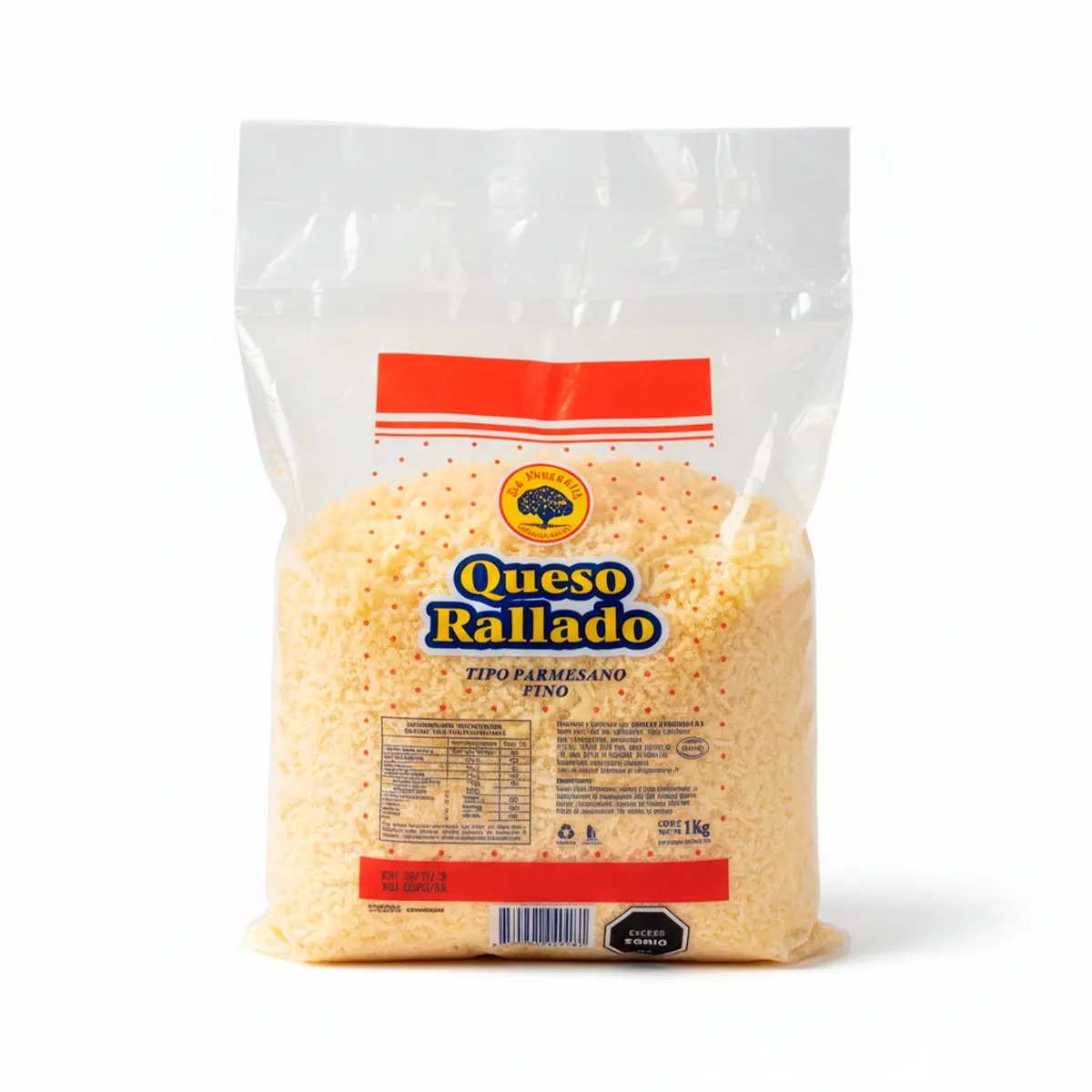 Queso Rallado Magnolia Fino 1kg