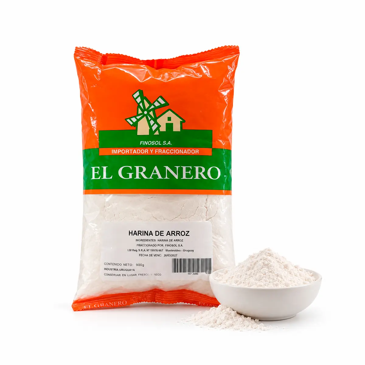 Harina de Arroz 900 gr