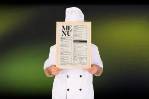 creación de menú gastronómico