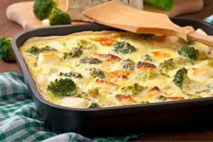 receta brocoli gratinado
