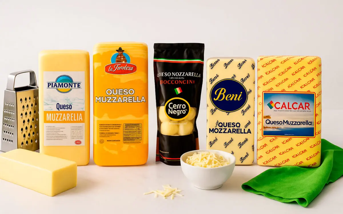 Marcas de muzzarella en Uruguay por horma