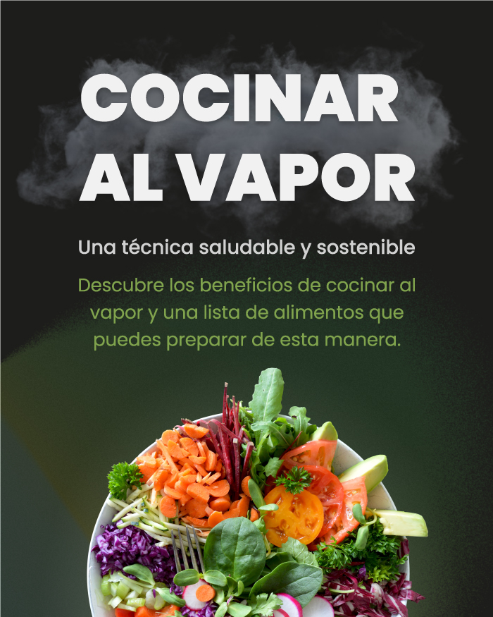 Beneficios para la salud de cocinar al vapor