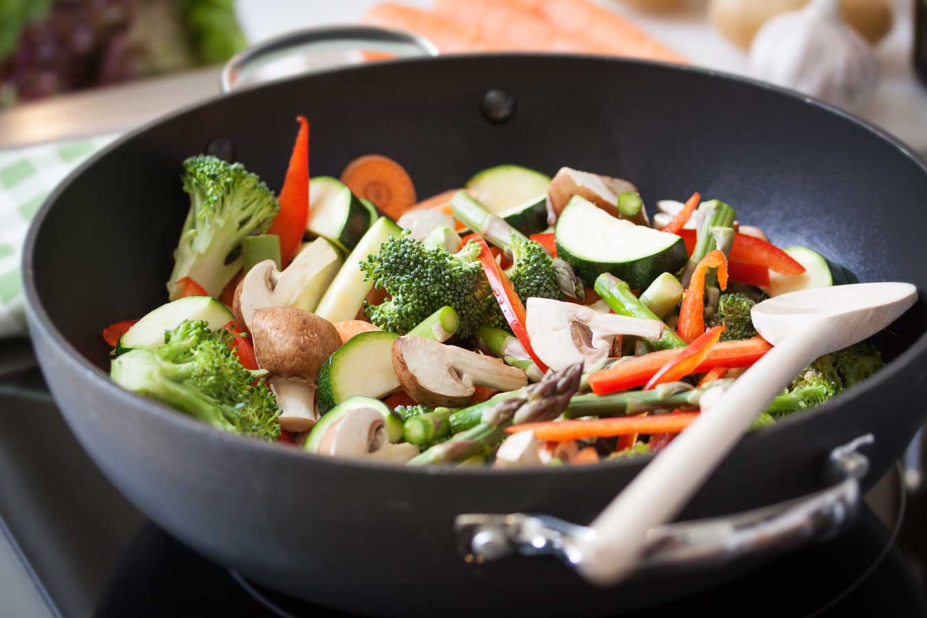 receta brocoli al wok